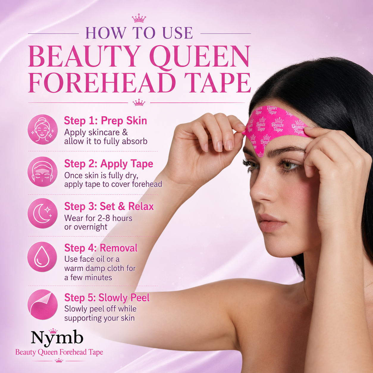 Beauty Queen Forehead Tape